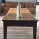 Large solid wood coffee table - old refectory table
