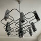 Sciolari chandelier distributed by Boulanger from the 70s