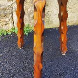 Brutalist tripod stool 1960