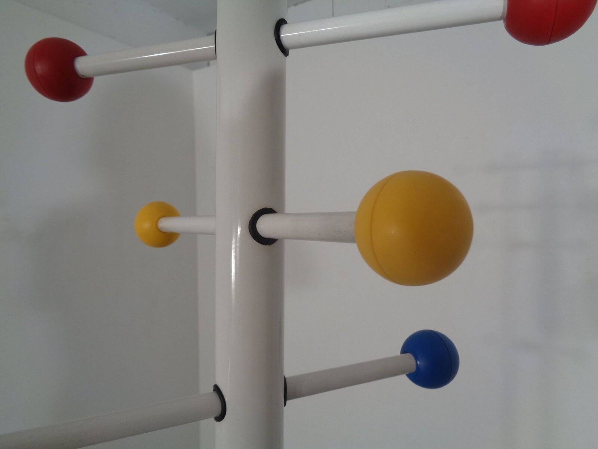Italian Tubular Coat Rack, 1970s