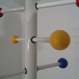 Italian tubular coat rack, 1970s