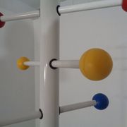 Italian Tubular Coat Rack, 1970s