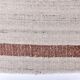 210x310 beige orange kilim rug, Beige terracota wool kilim carpet