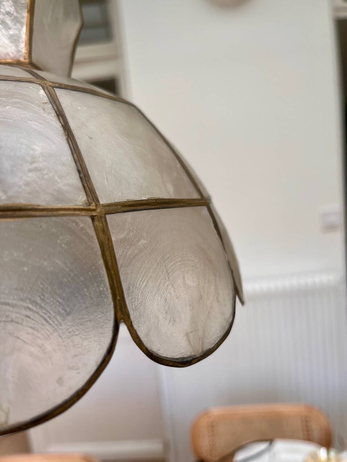 Mother-of-pearl suspension "little Hazel"