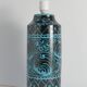 Black and Turquoise Ceramic Table Lamp by Avino Bagni, Italy, 1960s