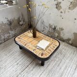 Capron “herbarium” oval coffee table