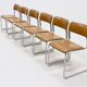Set of 6 SE09 Dining Chairs by Walter Antonis for 't Spectrum 1970s