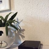 Vintage black lace-up box