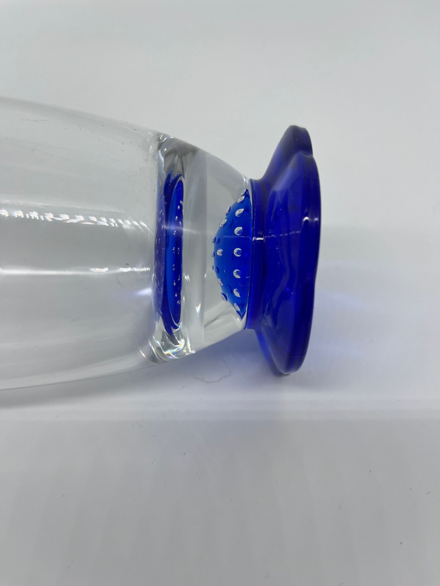 6 murano glass cups