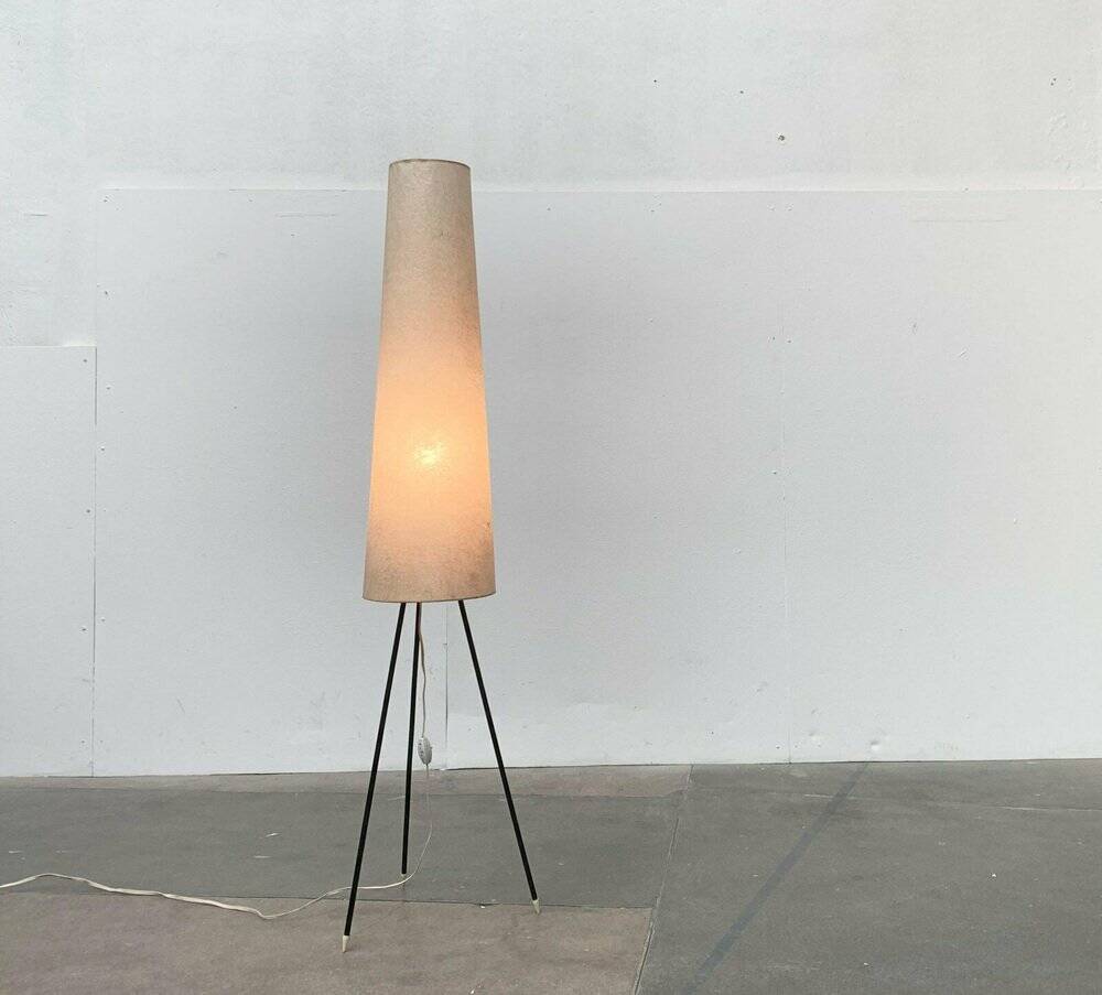 Mid-Century Minimalist Tripod Floor Lamp, 1960s