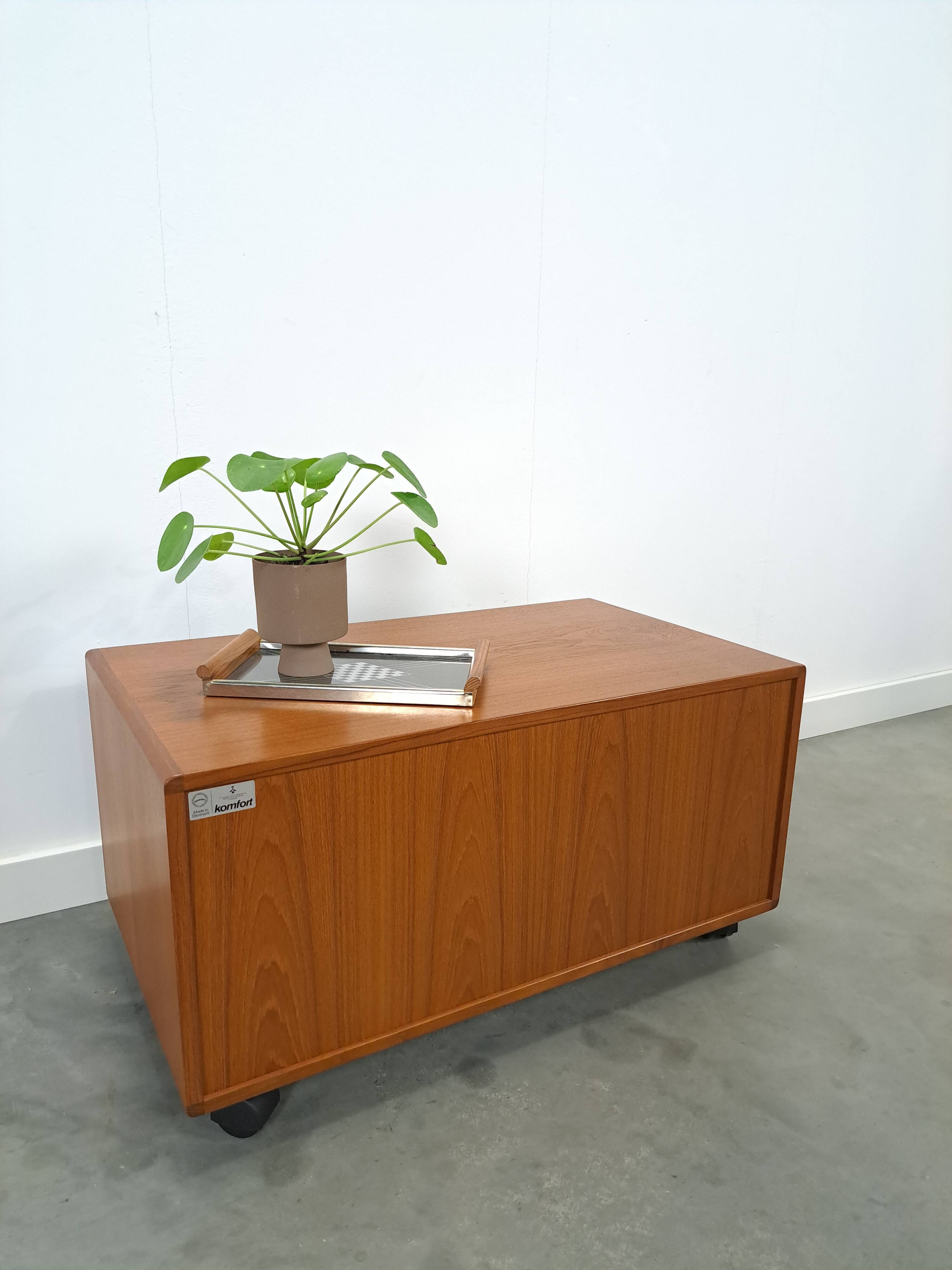 Teak Deens design Komfort tv meubel, LP kast