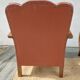 paire de fauteuils art déco, terracotta