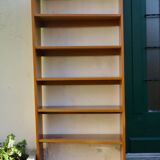 Asymmetrical two-coloured wooden library, Denmark 1990