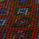 Anatolian handmade kilim rug 283 cm x 218 cm