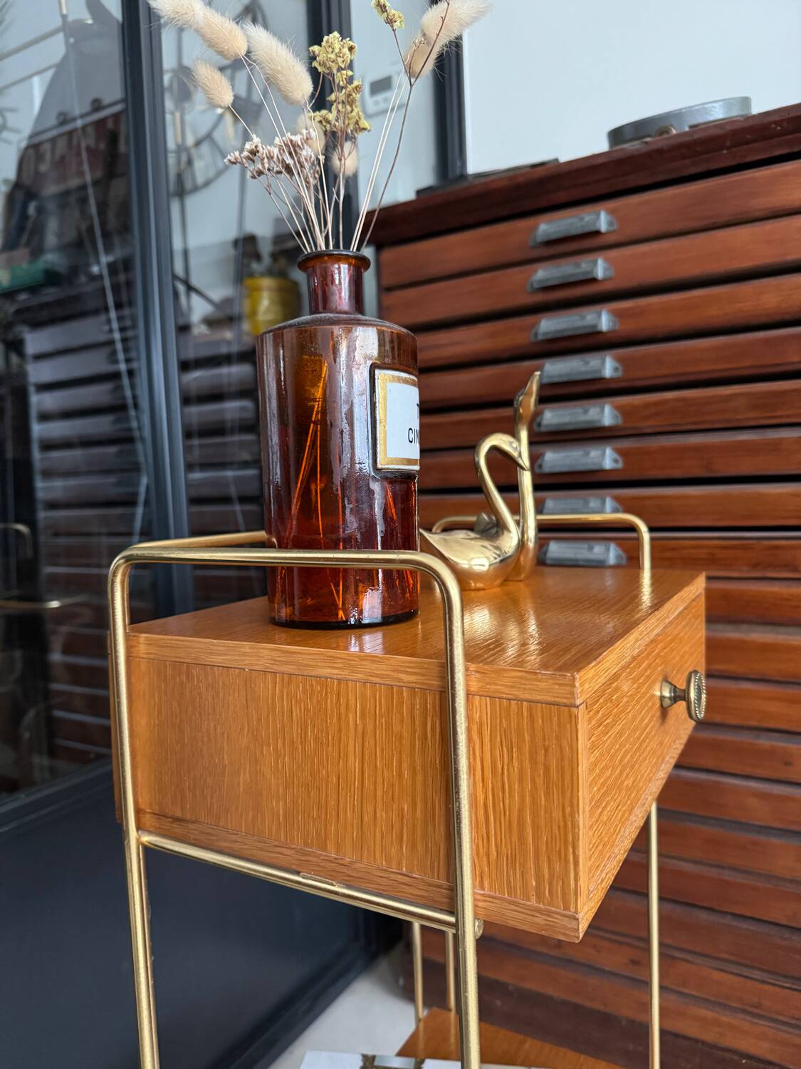 Vintage sofa or bedside table