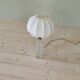 Rare mid-century modern crystal drop table lamp by Orrefors, designed by Carl Fagerlund.