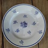 Plate porcelain star