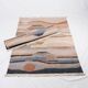 Paire de kilims, tapisseries de style moderne, Asie Centrale, fin XXe