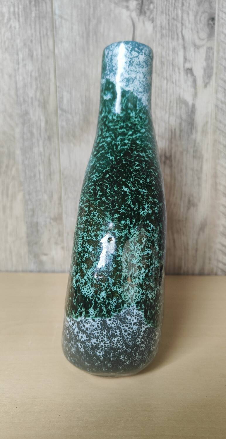 Tricolor handmade vase