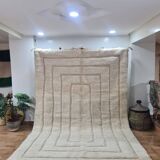 Handmade wool Berber rug 300X200 cm