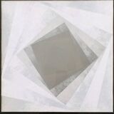 Kinetic Op Art by Barbara Lüdinghausen. Vintage 80s