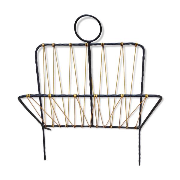 Porte revue scoubidou