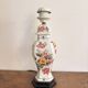 Old Porcelain Lamp Rodez Floral Decor Vintage Table Base Vintage