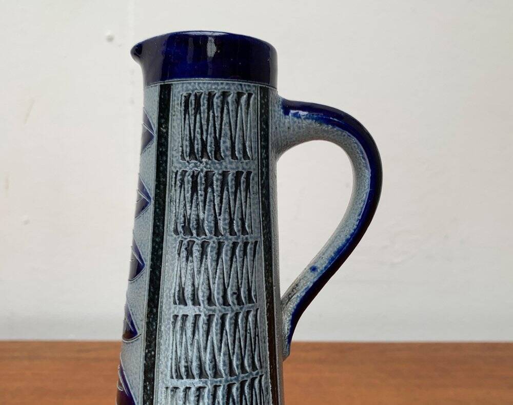 Vintage German beer pitcher by Zoller Keramik, 1970s.