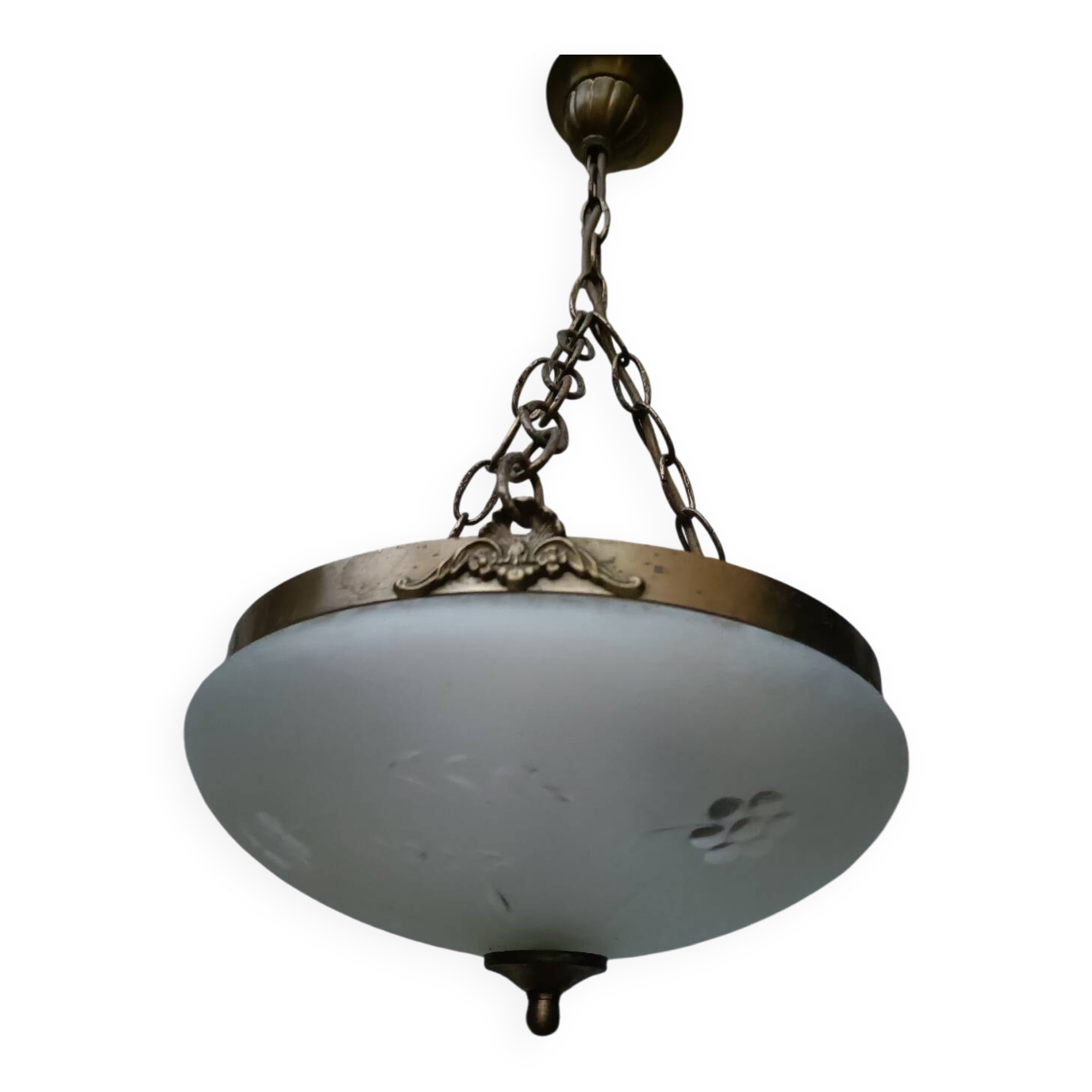 Vintage Art Nouveau style pendant light