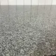 Table en marbre et piétement fonte