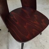 Set of 4 all-wood chairs by Antonin Suman for Tatra Nabytok