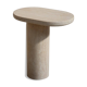 "Table d'appoint en travertin "Bold