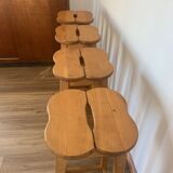 Set of 4 high stools