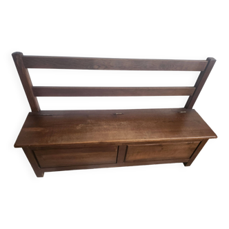 Wooden bench