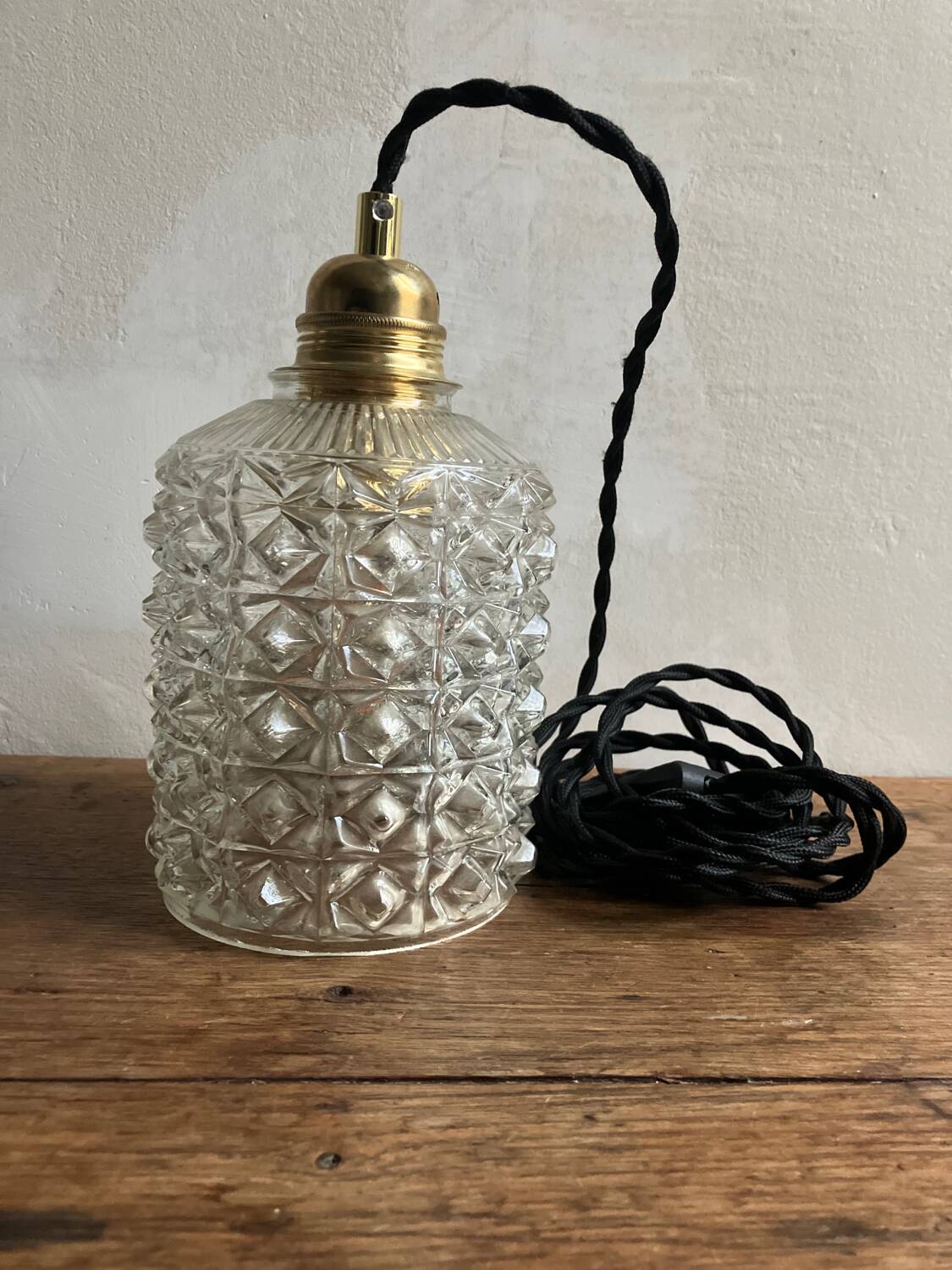 Vintage portable lamp