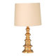 Bergboms Lampe de table en céramique émaillée or modèle B-25 Suède 960