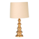 Bergboms Lampe de table en céramique émaillée or modèle B-25 Suède 960