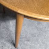 Vintage teak Scandinavian table from the 1960s by Johannes Andersen.