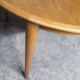 Table scandinave vintage teck années 60 Johannes Andersen