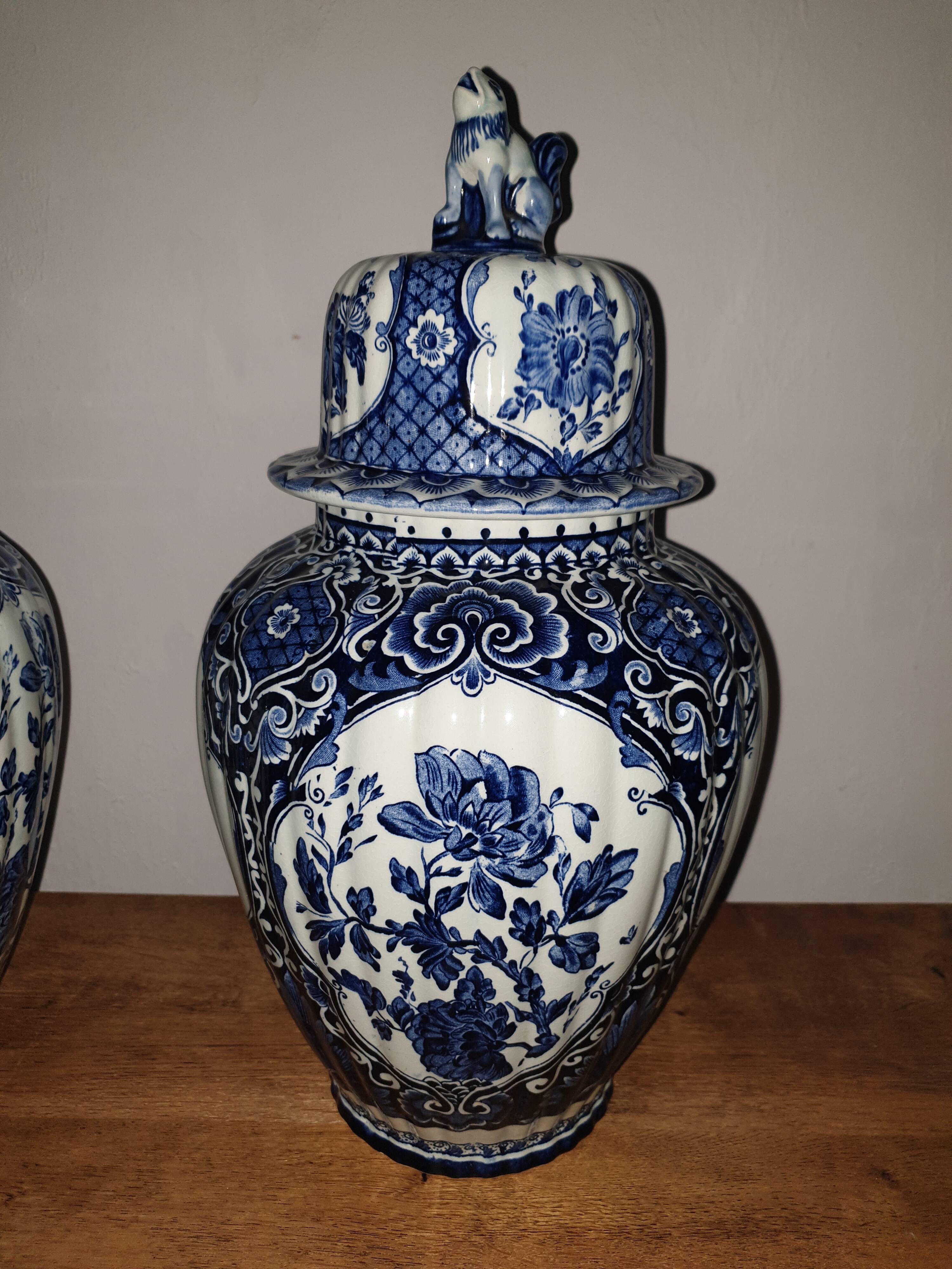 Pair of vases 19th