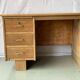 Vintage Burac desk from the 50s in renovated wood