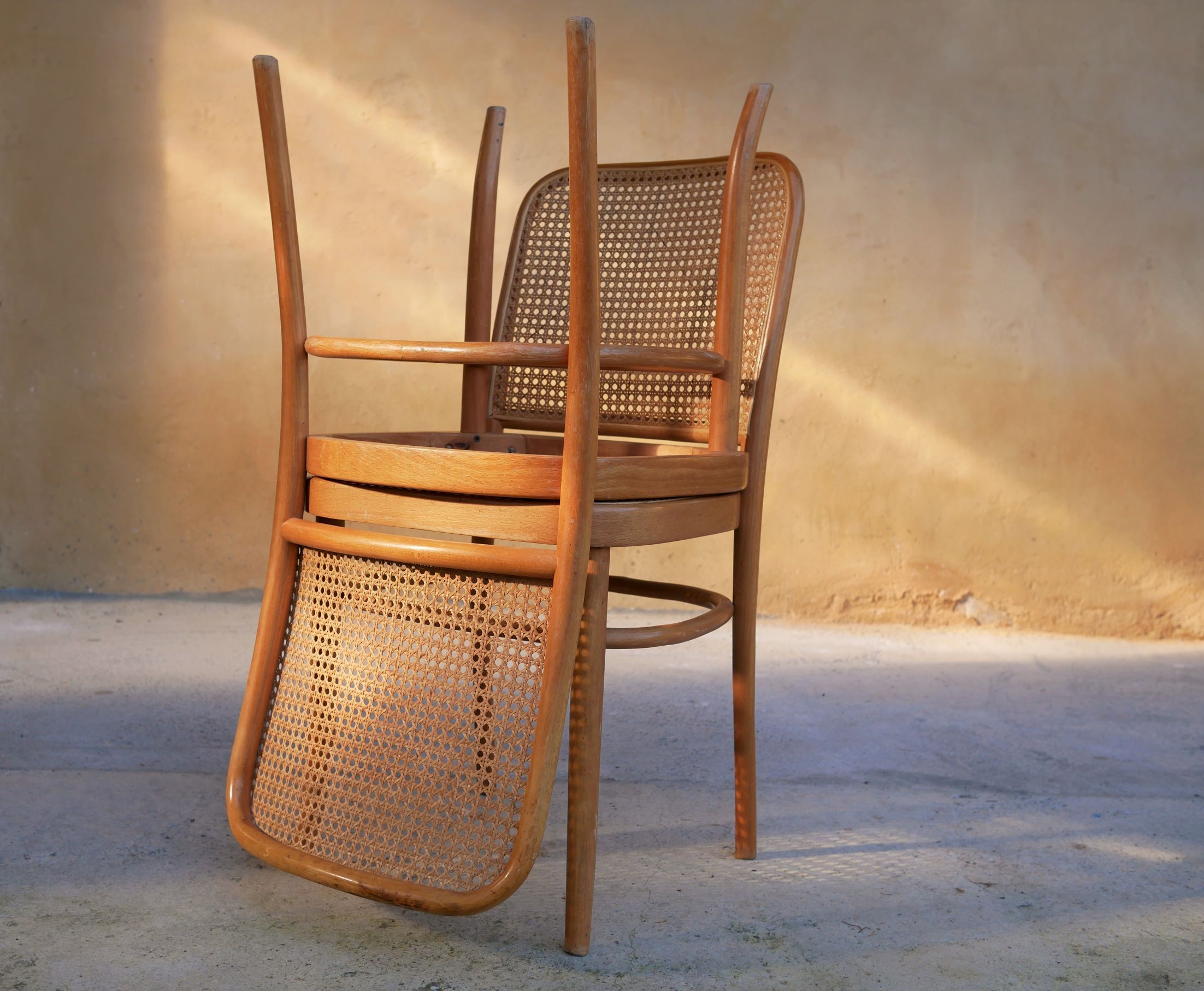 Vintage chair by J. Hoffmann, Thonet edition