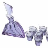 Moser Liqueur Set, 1920s, Bohemia