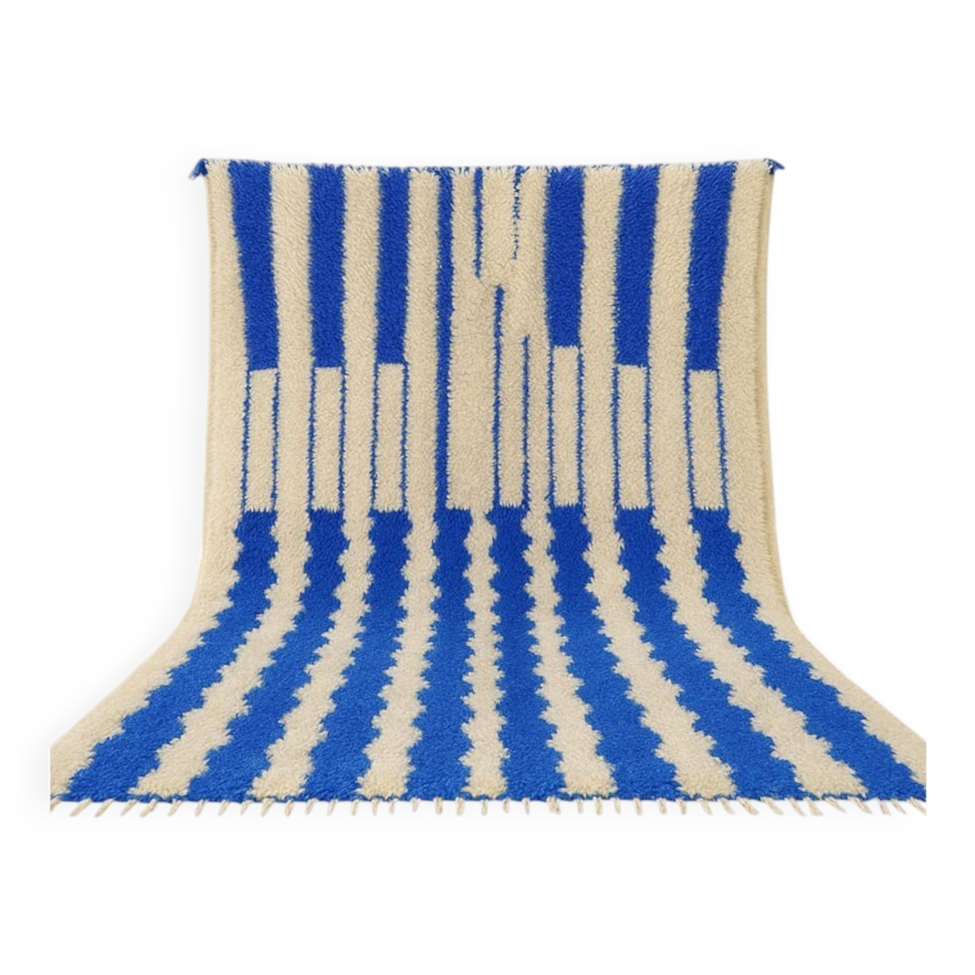 Beni Ourain Berber rug in wool, size 1.5/2.5 m.