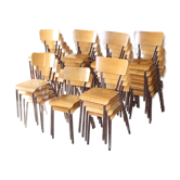 Lot of 34 Mullca chairs 511