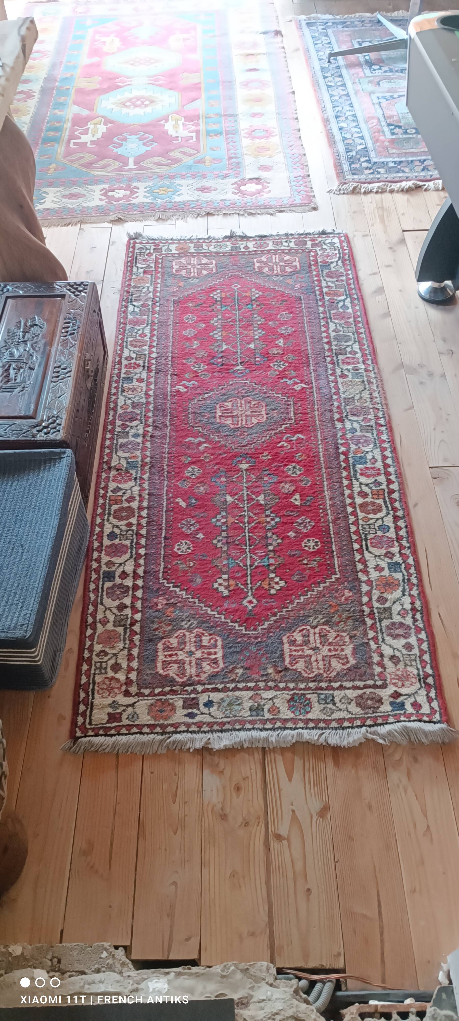 Hallway carpet, Persian carpet from the 1950s.