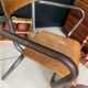 Old Mullca school chair with armrests