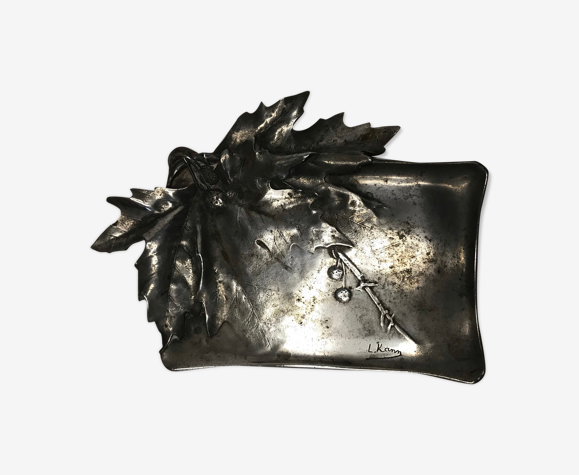 Art Nouveau tin pocket vacuum by Léon Kann 19th
