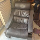 Armchair model Royal Leather Roche Bobois