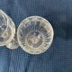 Lot of 2 crystal glass crystal glass crystal sized